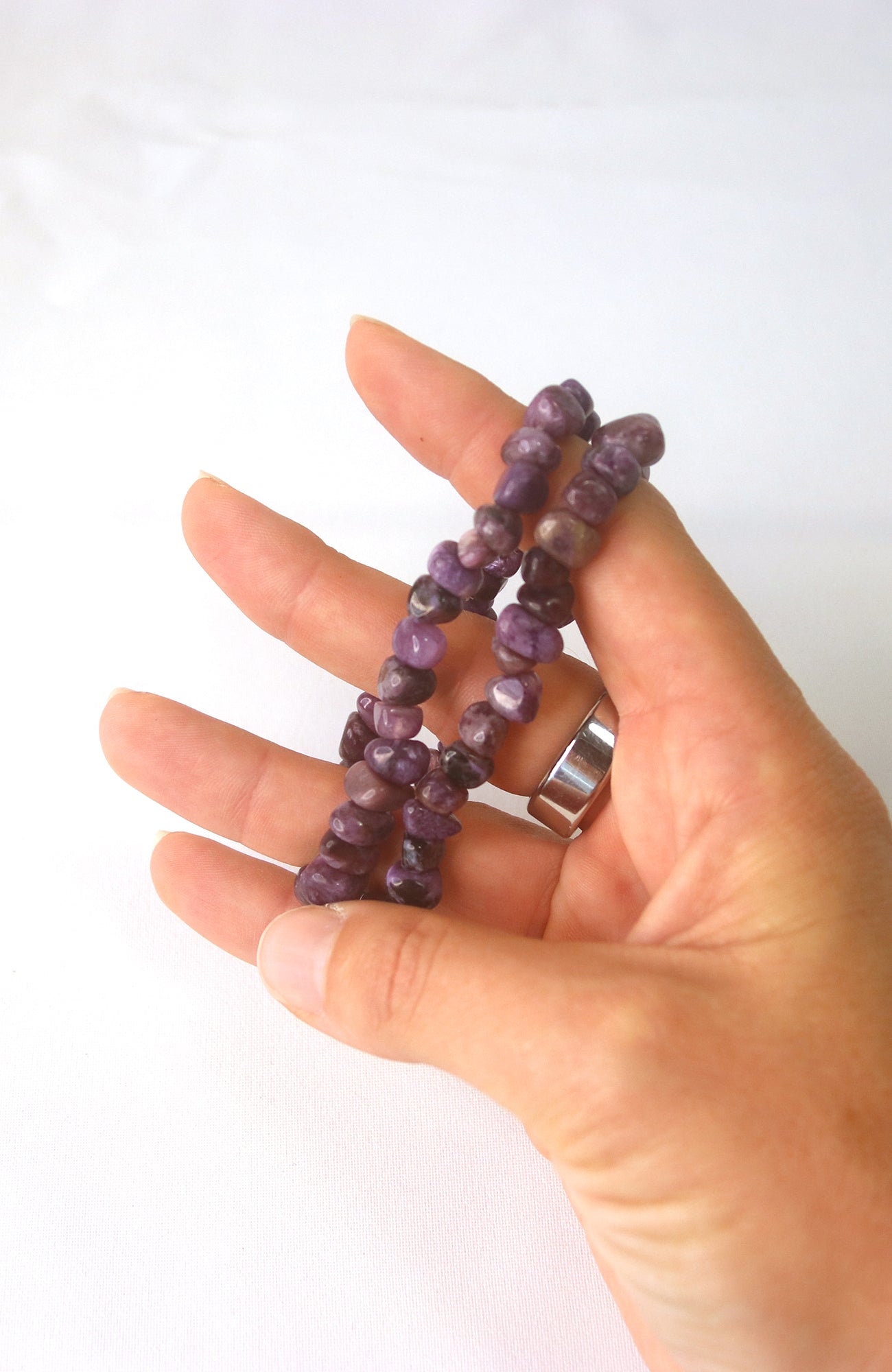 Charoite Nugget AAA Bracelet